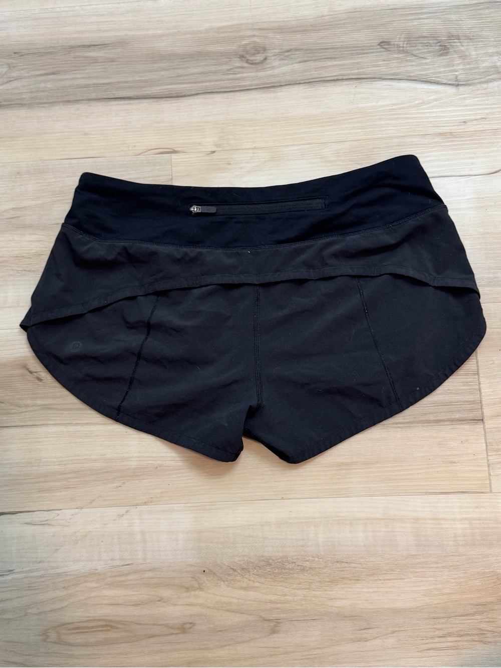 Women's Lululemon Black Running Shorts